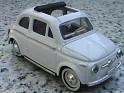 1:43 - Solido - Fiat - 500 - 1957 - White - Street - 0